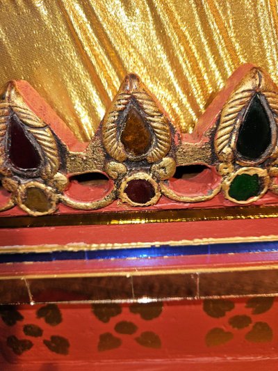 Extraordinaire Trône De Mariage Thaïlandais époque 18ème