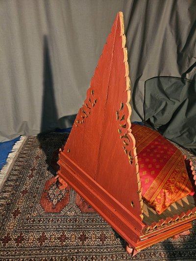 Extraordinaire Trône De Mariage Thaïlandais époque 18ème