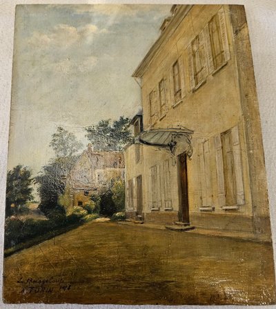 Dipinto impressionista di André Turin 1879 - 1964 - "Le Boisgeloup"