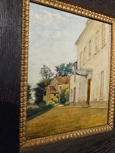 Dipinto impressionista di André Turin 1879 - 1964 - "Le Boisgeloup"