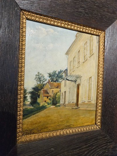 Dipinto impressionista di André Turin 1879 - 1964 - "Le Boisgeloup"