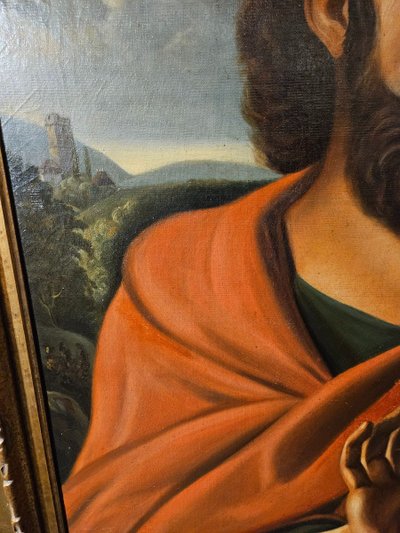 Oil On Canvas Marouflaged On Panel By Max Jambois 19th century period