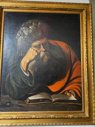 Oil On Canvas Marouflaged On Panel By Max Jambois 19th century period