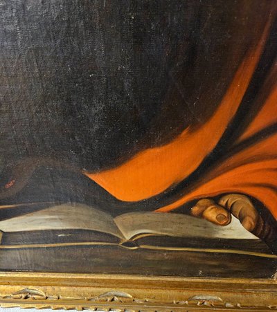 Oil On Canvas Marouflaged On Panel By Max Jambois 19th century period