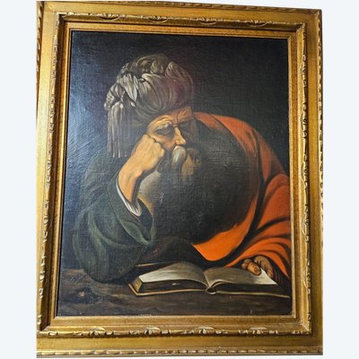 Oil On Canvas Marouflaged On Panel By Max Jambois 19th century period