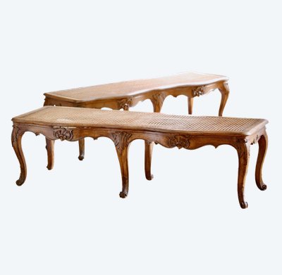 Pair De Banquettes Cannées