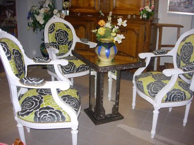 Ensemble De 3 Fauteuils Style Louis XVI - 19ème