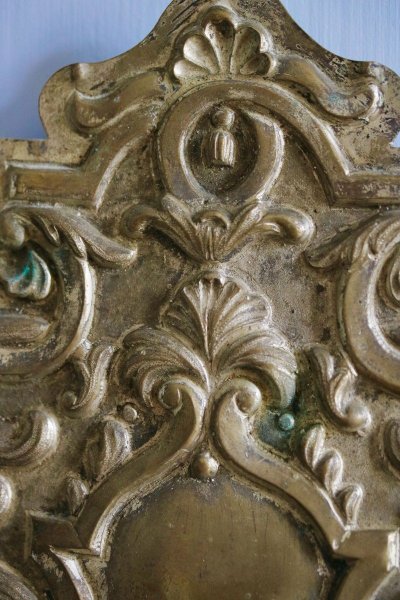 Pair Of Silver Brass Reflectors