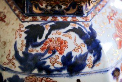 Large Imari Porcelain Vase