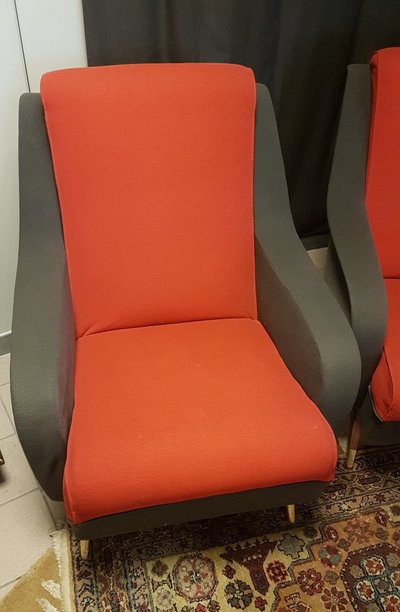 Pair Of Pierre Guariche Armchairs