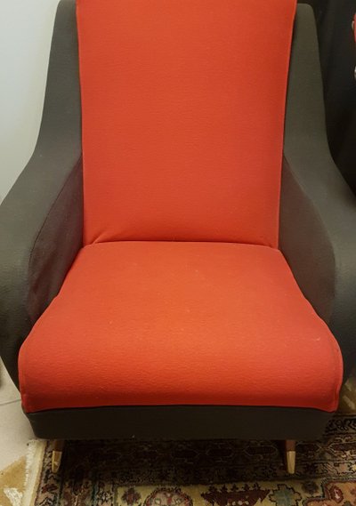 Pair Of Pierre Guariche Armchairs