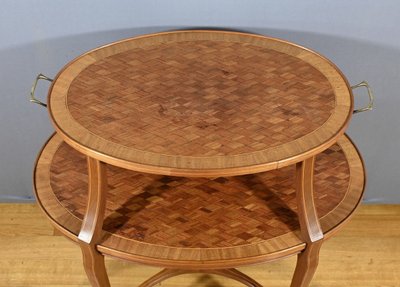 Table à Thé en Acajou – Fin XIXe