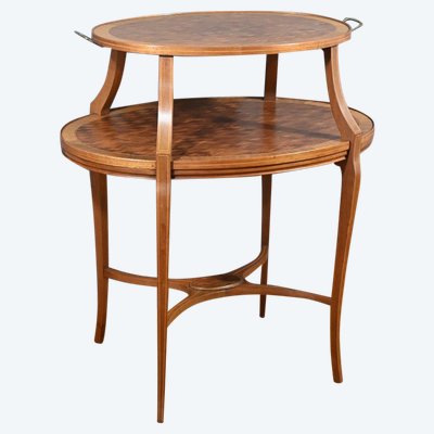 Table à Thé en Acajou – Fin XIXe