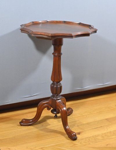 Guéridon Tripode en Acajou, style Louis Philippe – 2ème moitié du XIXe