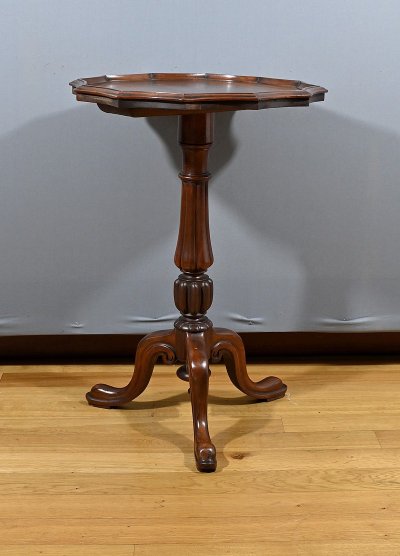 Guéridon Tripode en Acajou, style Louis Philippe – 2ème moitié du XIXe