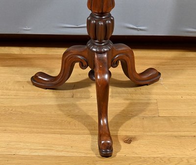 Guéridon Tripode en Acajou, style Louis Philippe – 2ème moitié du XIXe