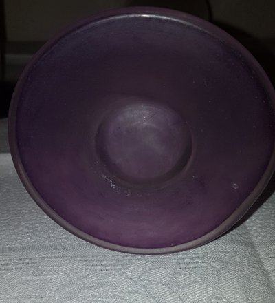 Pair De Vases Pâte De Verre