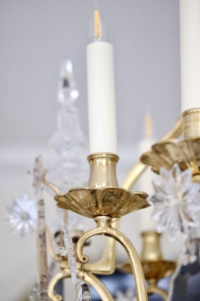 Lustre Cage à Neuf Bras De Lumières