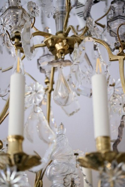 Lustre Cage à Neuf Bras De Lumières