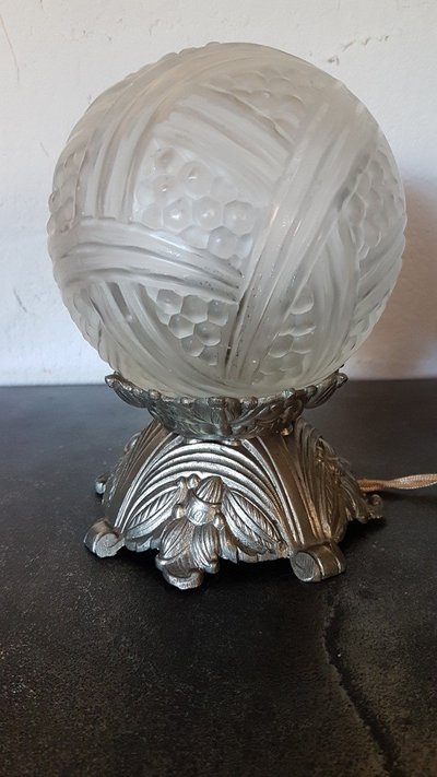 Lampe Art Déco Hettier Et Vincent 1930