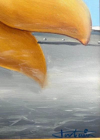 Jean Louis Toutain (1948-2008)- Huile sur toile