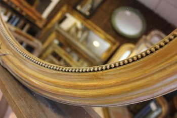 Oval mirror Louis XVI style 59 X 55 CM