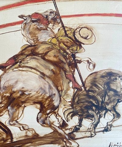 Claude Weisbuch (1927-2014) " Olé"