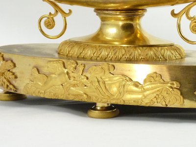 Beautiful Directoire Clock Venus & Cupid By Roche à Marseille 