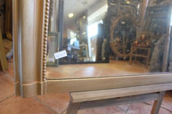 Louis Philippe mantelpiece mirror 101 x 143 cm