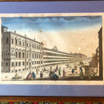 Zwei Guckkastenbilder, Rom, 18. Jahrhundert