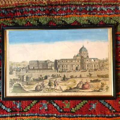 Zwei Guckkastenbilder, Rom, 18. Jahrhundert