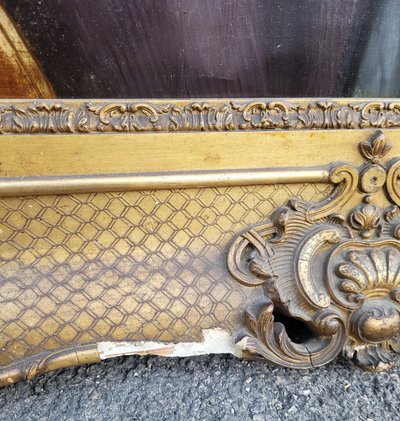 Ritratto di un gentiluomo e del suo cane (h160cm), Hst con cornice, XIX secolo