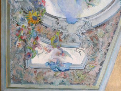Scuola francese circa 1890-1900, Studio del soffitto per il Salon de Flore, dipinto