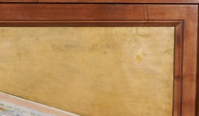 Scuola francese circa 1890-1900, Studio del soffitto per il Salon de Flore, dipinto