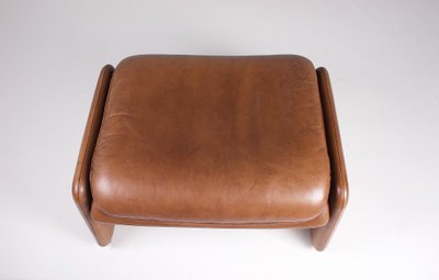 De Sede DS-50 Leather Armchair and Ottoman