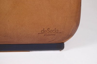 De Sede DS-50 Leather Armchair and Ottoman