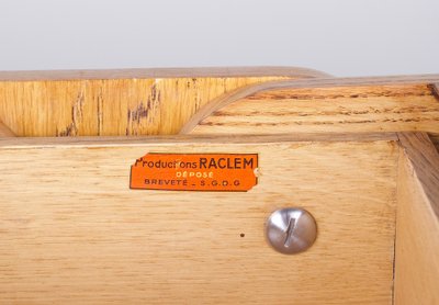 Ausziehbarer Schreibtisch aus Eiche von Raclem