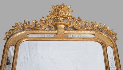 Specchio francese antico, XIX secolo.