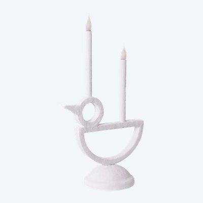 Lampada in gesso “cui-cui”. Piccola serie di opere di un artista francese. Codice articolo: LS6253611ALS6253611A