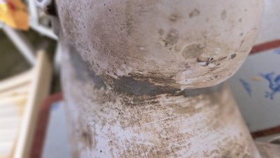 Busto neoclassico in gesso raffigurante una dea, inizio XX secolo