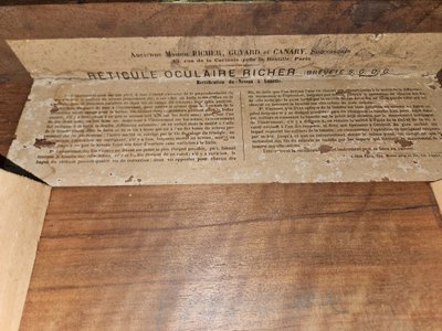 Niveau à Lunette  -  époque 19ème  -  Richert à Paris