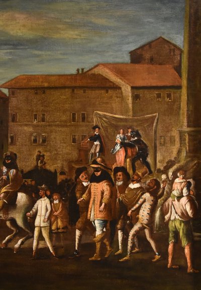 Scène De Carnaval à Rome Au XVIIe Siècle (Piazza Navona), Michelangelo Cerquozzi (1602 - 1660)