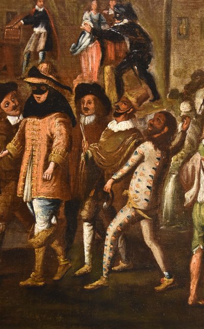 Scène De Carnaval à Rome Au XVIIe Siècle (Piazza Navona), Michelangelo Cerquozzi (1602 - 1660)