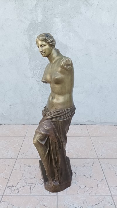 Venere di Milo Grande scultura in bronzo del XIX secolo