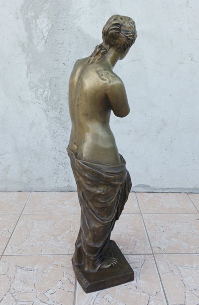Venere di Milo Grande scultura in bronzo del XIX secolo