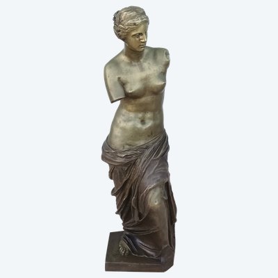 Venere di Milo Grande scultura in bronzo del XIX secolo