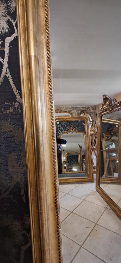 Specchio d'epoca Napoleone III 182 x108