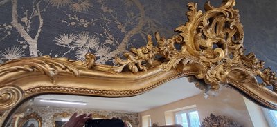 Specchio d'epoca Napoleone III 182 x108