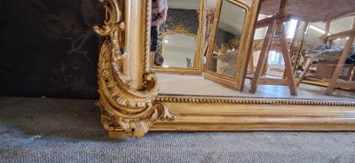 Specchio d'epoca Napoleone III 182 x108