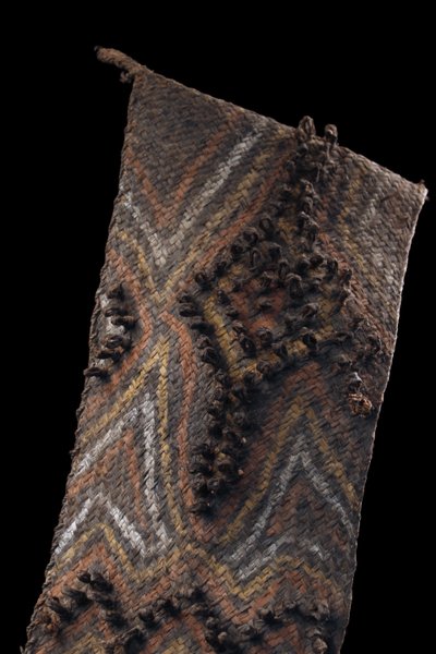 Cape de cérémonie, coiffe traditionnelle, art tribal, art océanien, Papouasie Nouvelle Guinée